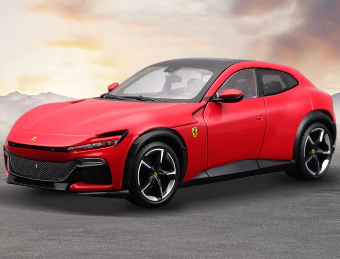 Bburago 1:24 Scale Red Purosangue – RBN Racing