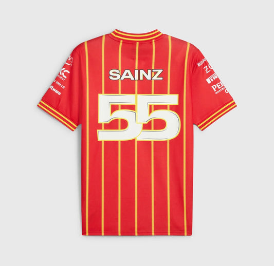 [ Pre-Order ] Scuderia Ferrari Carlos Sainz Soccer Jersey