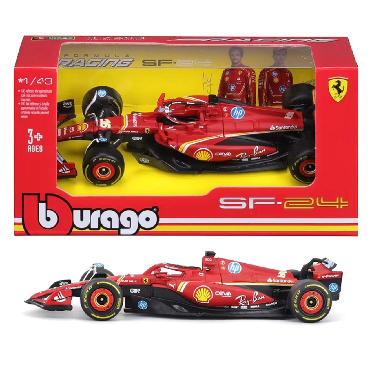 1:43 Bburago Scuderia Ferrari SF 24