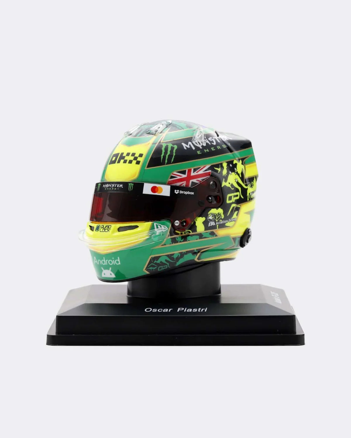 1:5 Mclaren Oscar Piastri 2025 Australia Gp Mini Helmet