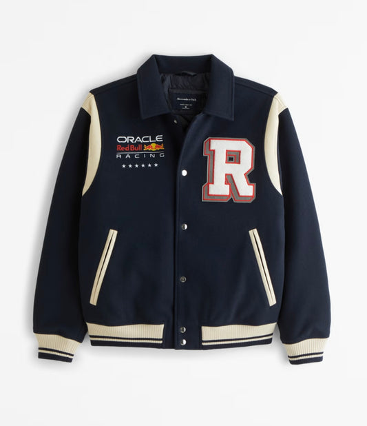 [ Pre-Order ] Red Bull Racing Varsity Bomber Jacket