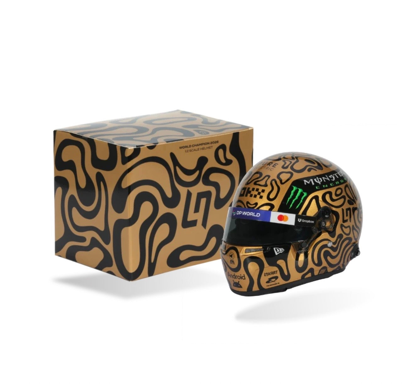 [ Pre-Order ] 1/2 Scale Lando Norris 2025 Championship Helmet