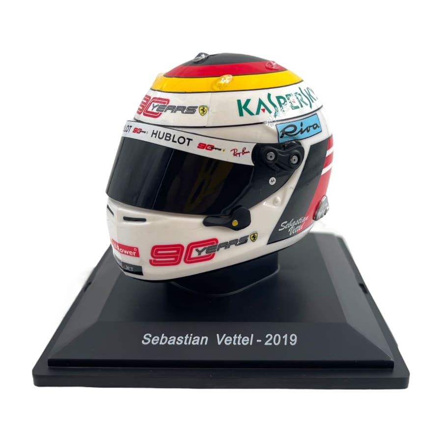 Mini Helmet Spark 1/5 Ferrari Sebastian Vettel German Gp 2019