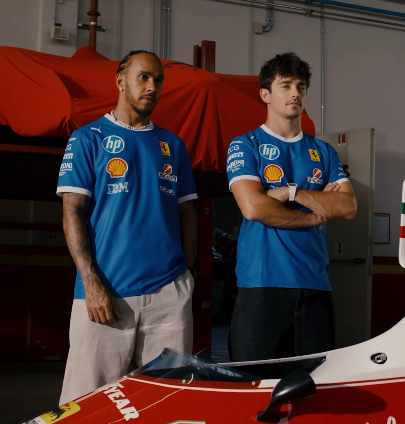 [ Pre-Order ] Scuderia Ferrari 2025 Monza GP Team Shirt