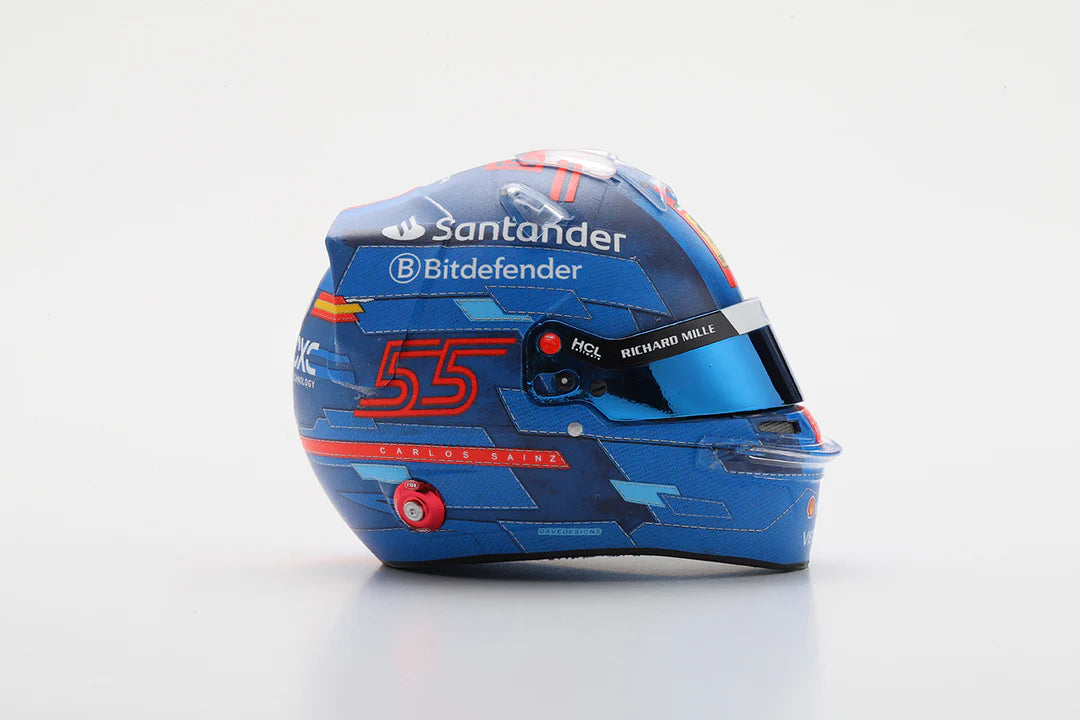 Looksmart 1:5 Scale Carlos Sainz 2024 Miami GP Helmet