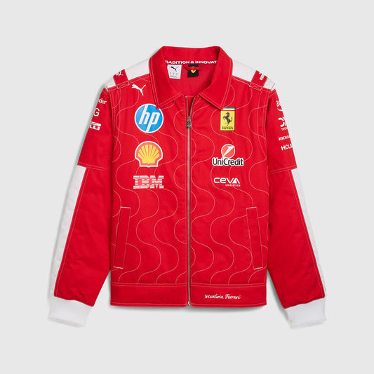 [ Pre-Order ] Scuderia Ferrari 2025 Monza GP Team Jacket