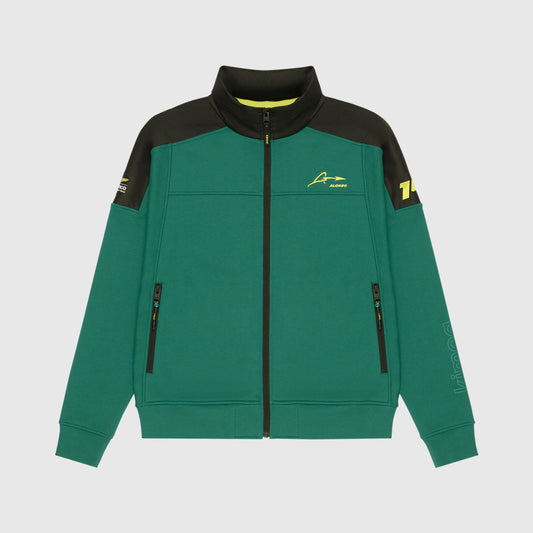 Aston Martin F1 Kimoa Fernando Alonso #14 Bicolor Sweat Jacket