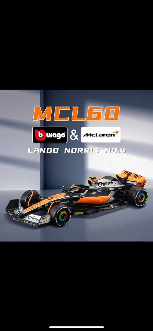 Bburago 1/43 Scale Mclaren MCL60