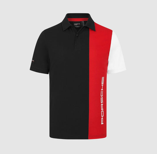 Porsche Motorsport Stripe Polo Shirt