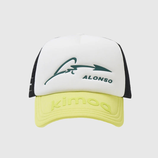 Aston Martin F1 Kimoa Alonso Trucker Cap