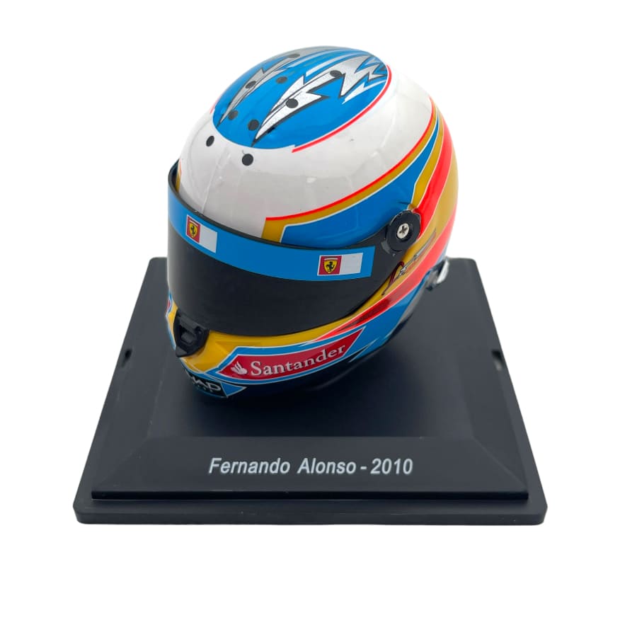 1:5 Spark Scuderia Ferrari Fernando Alonso 2010 Mini Helmet