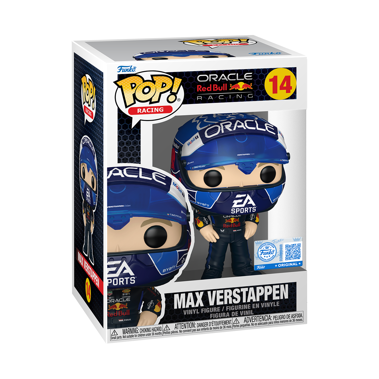 Max Verstappen w USA Helmet Funko Pop