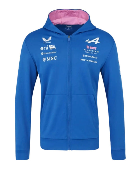 BWT Alpine F1 2026 Team Full Zip Hoodie