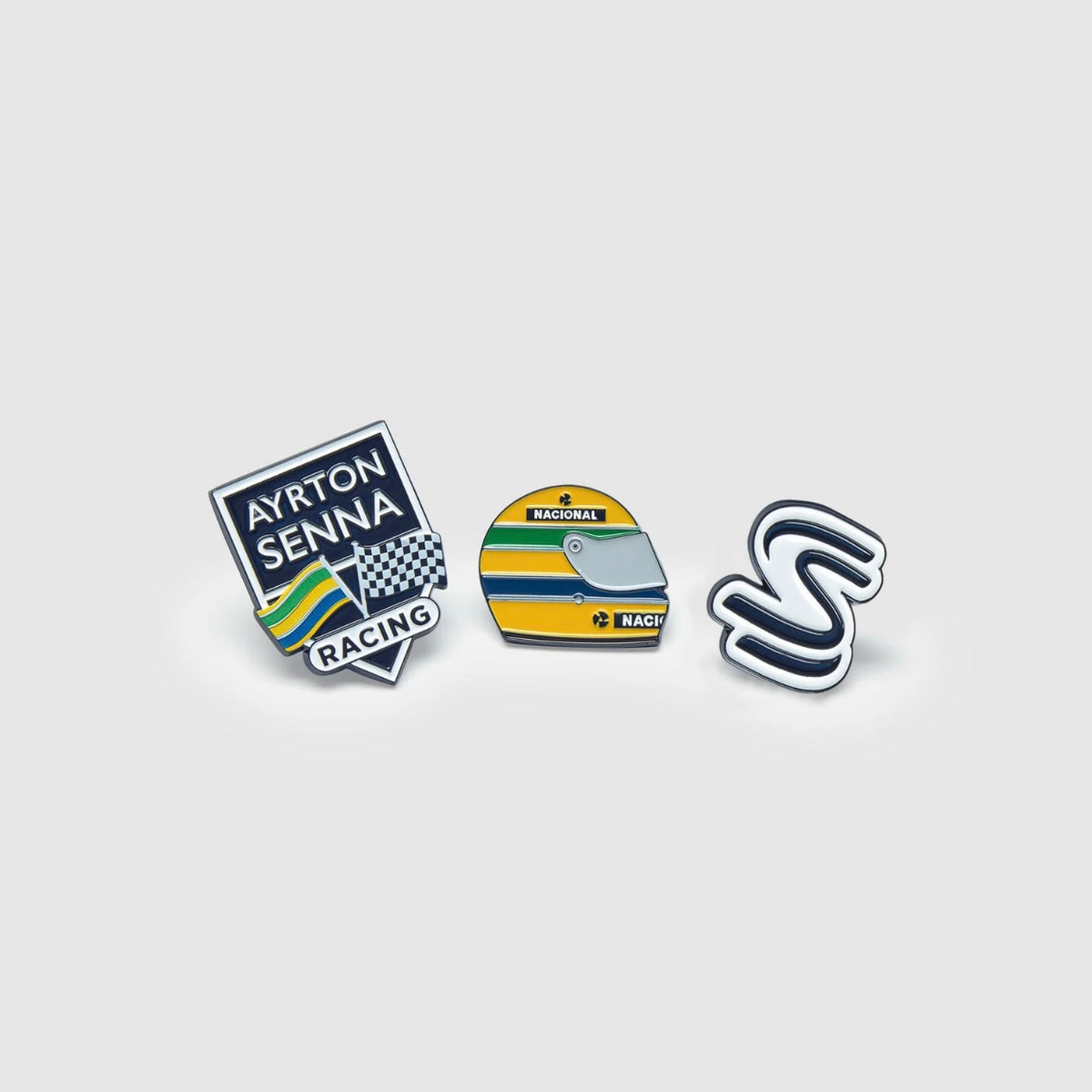 Ayrton Senna Pin Set