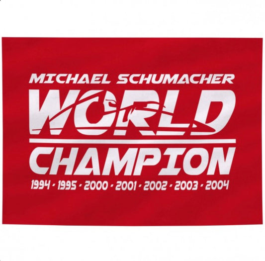 Michael Schumacher Championship Flag
