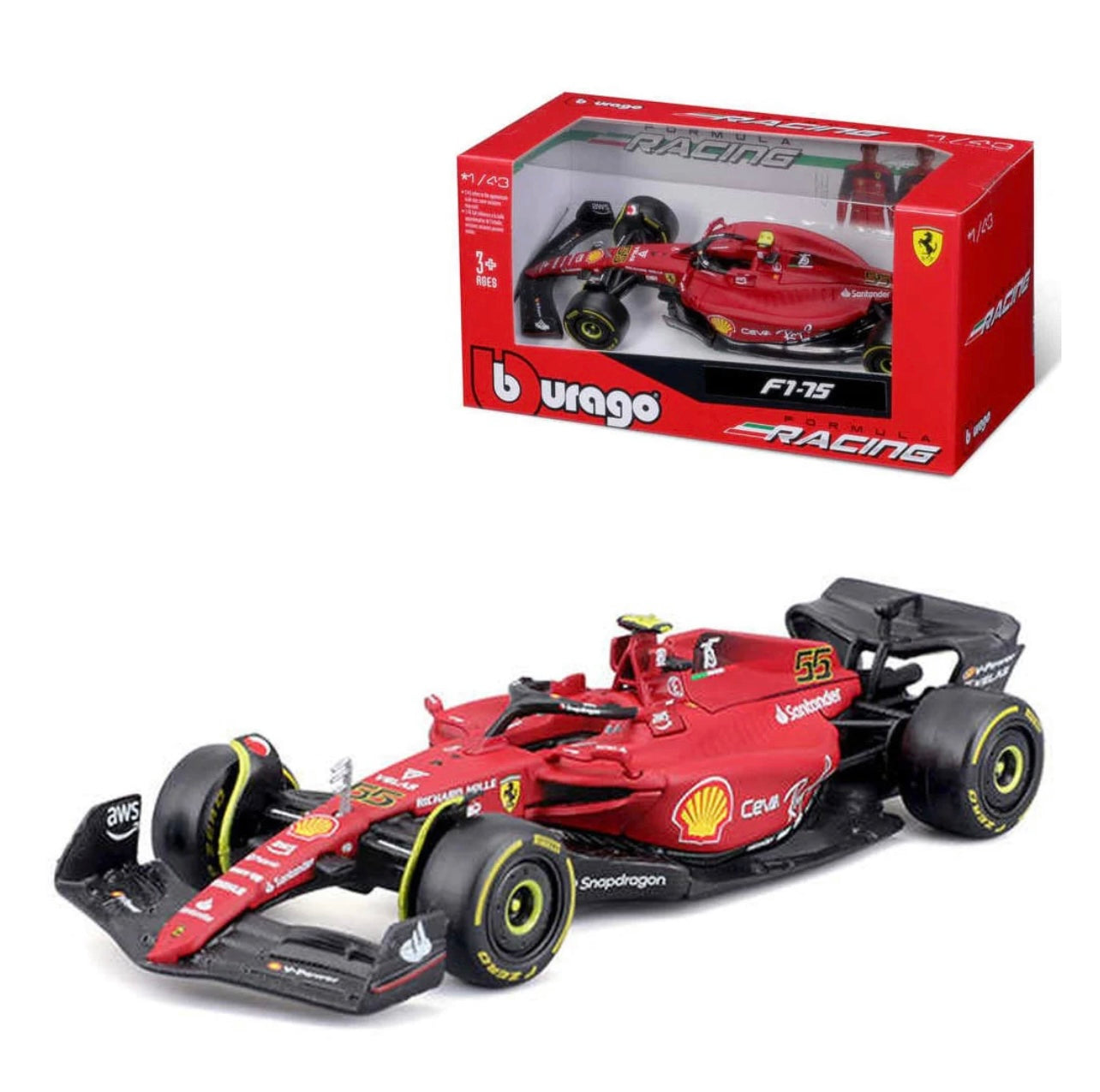 Bburago 1/43 Scale Scuderia Ferrari Toy